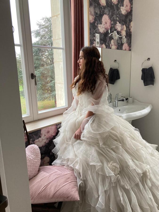 Chateau De La Bouchatte Chambre Les Roses Chazemais Zewnętrze zdjęcie