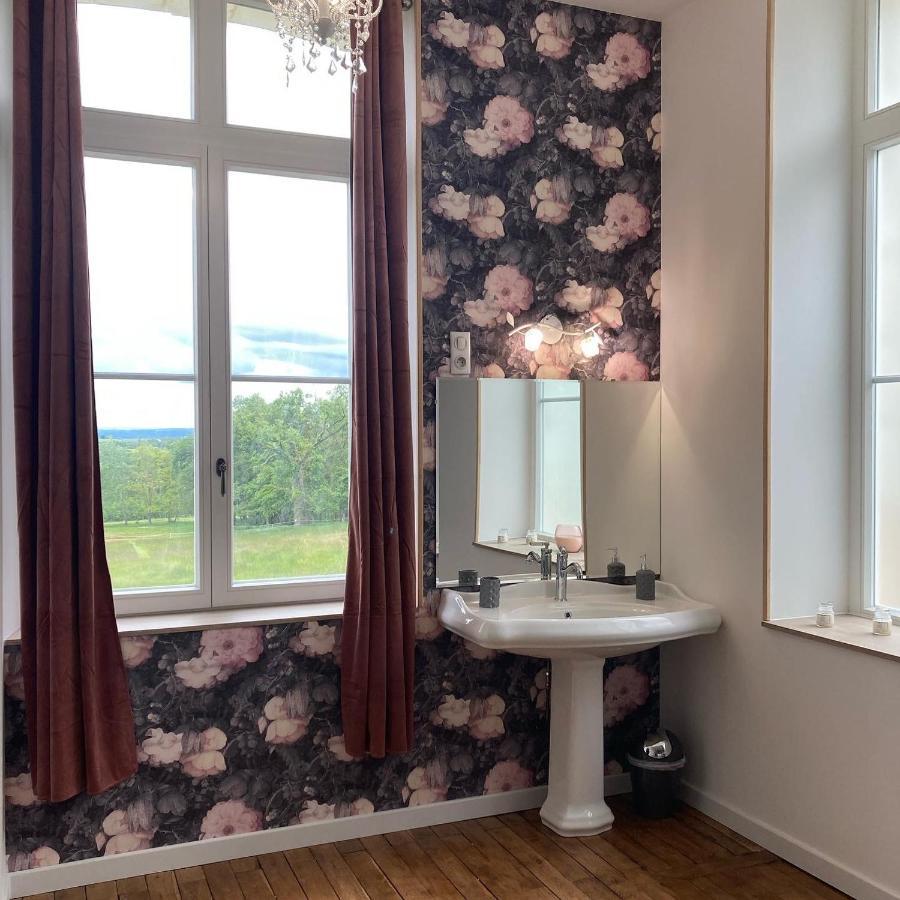Chateau De La Bouchatte Chambre Les Roses Chazemais Zewnętrze zdjęcie