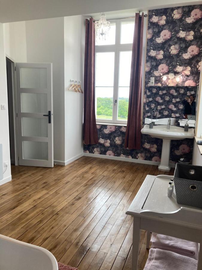Chateau De La Bouchatte Chambre Les Roses Chazemais Zewnętrze zdjęcie